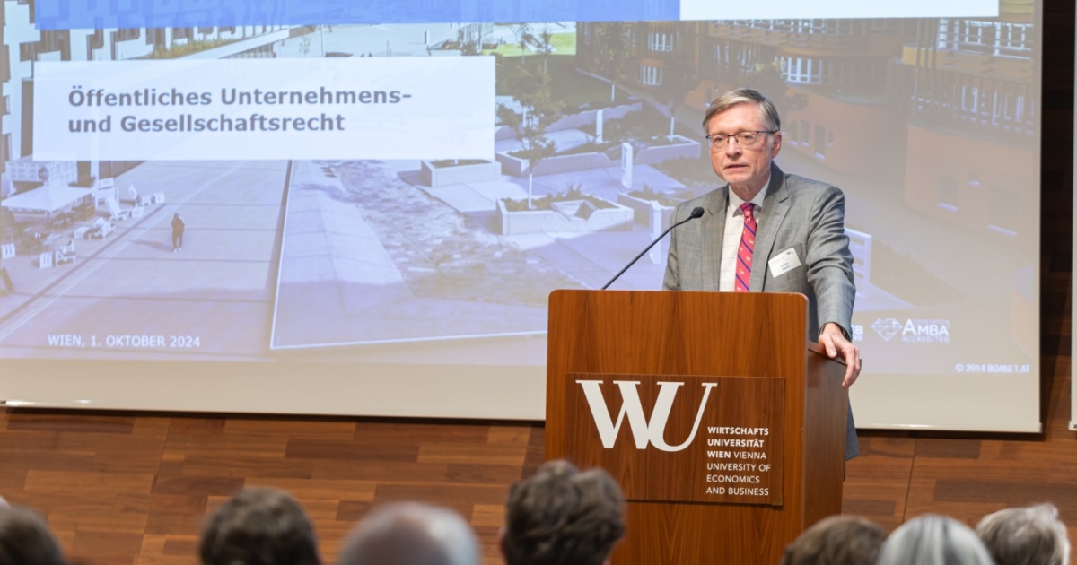 12th Vienna Corporate Law Day at WU Vienna 01. 10. 2024 